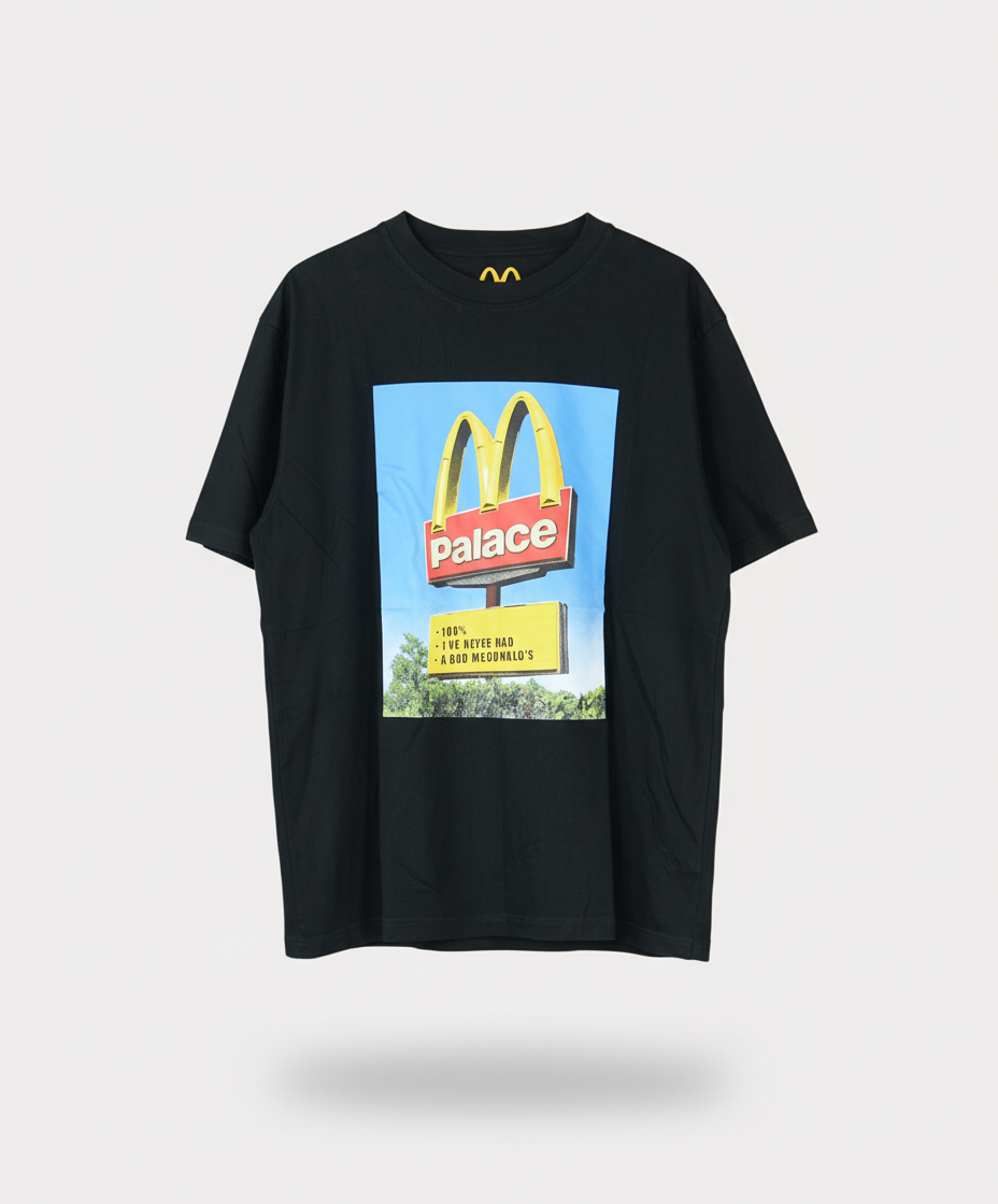 PALACE x McDonald's Graphic T-Shirt XL Black