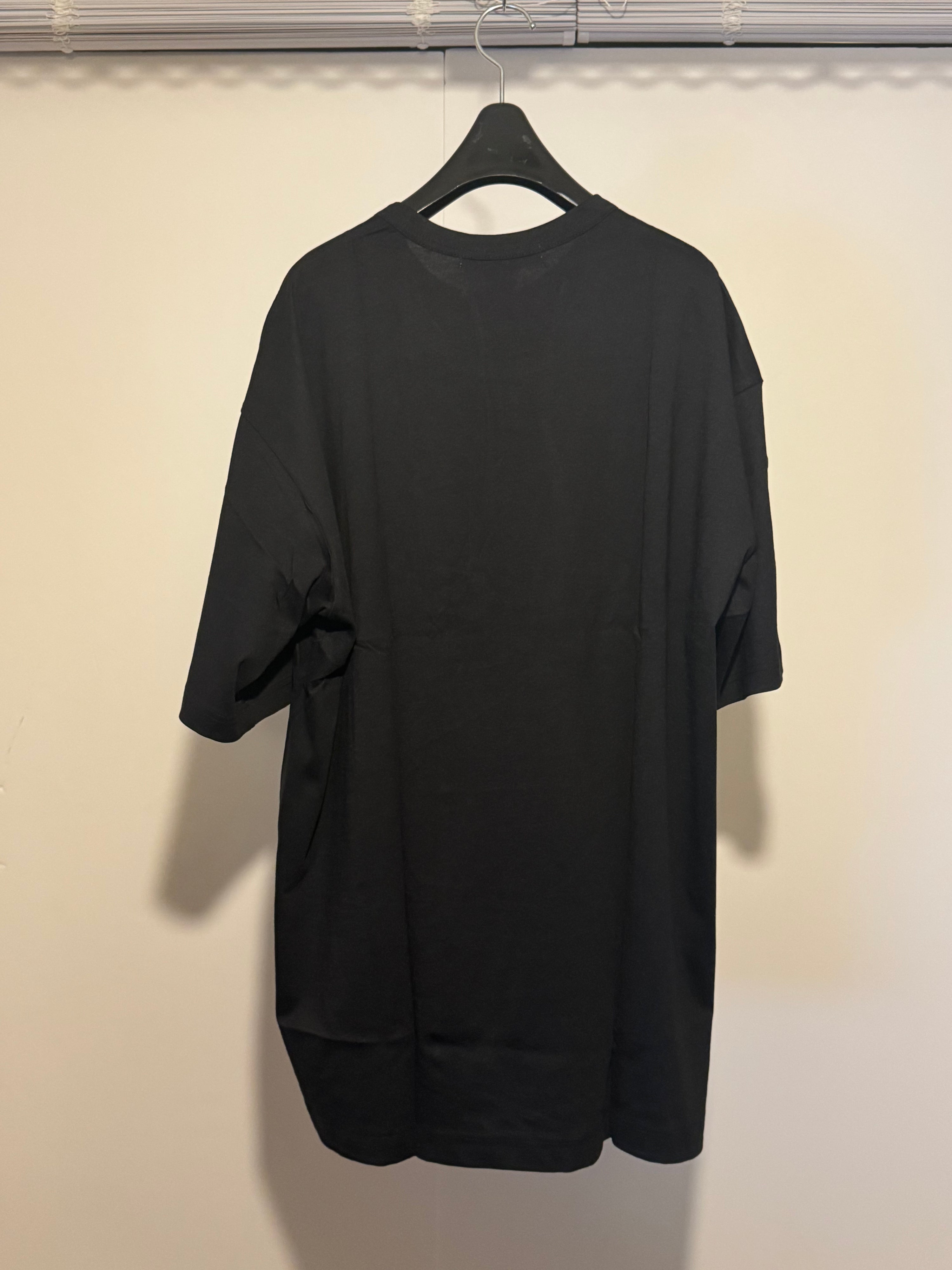 COMME des GARÇONS SHIRT Asymmetric Oversized T-shirt L Black