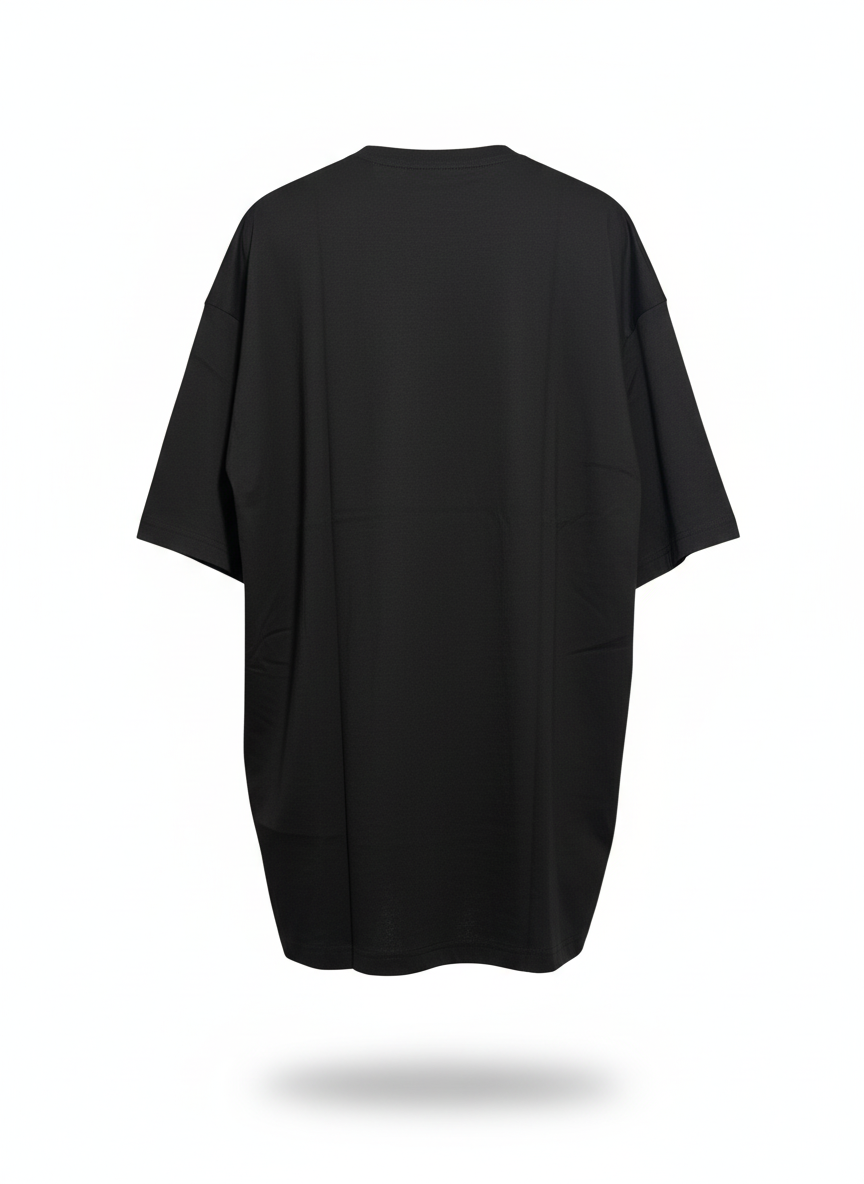 COMME des GARÇONS SHIRT Asymmetric Oversized T-shirt L Black