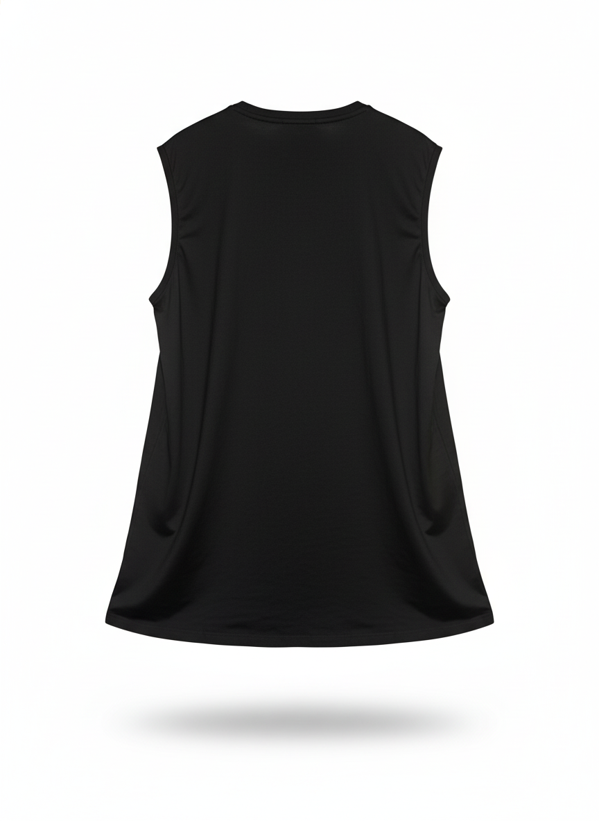 ATON Sleeveless T-shirt 2 Black