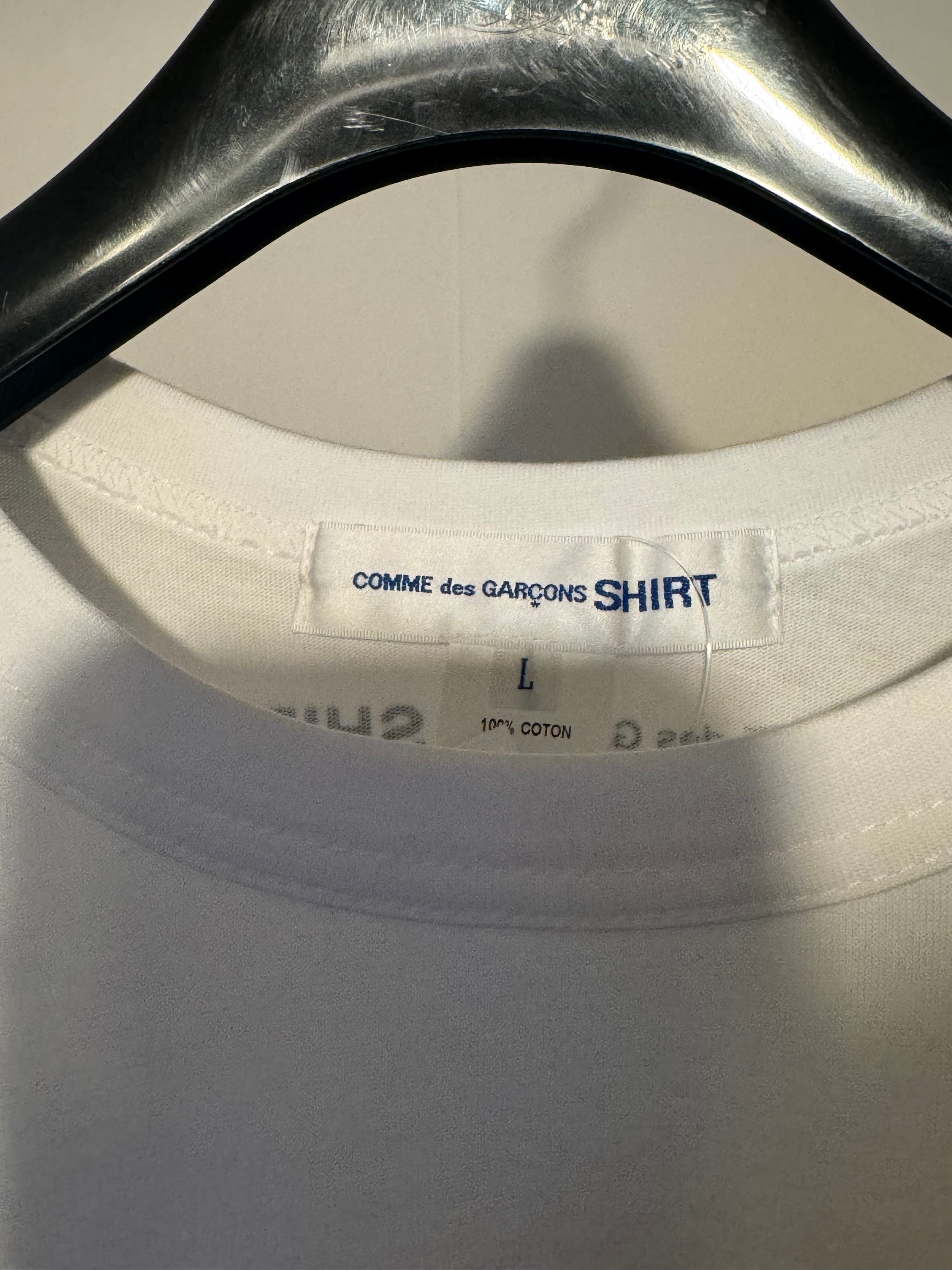 COMME des GARÇONS Oversized Long T-shirt M White