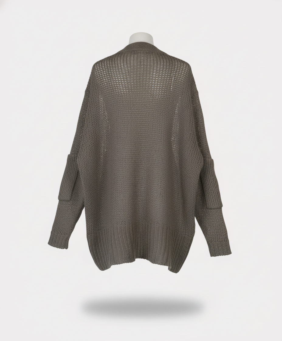 Acne Studios Distressed Mesh Knit XS Taupe