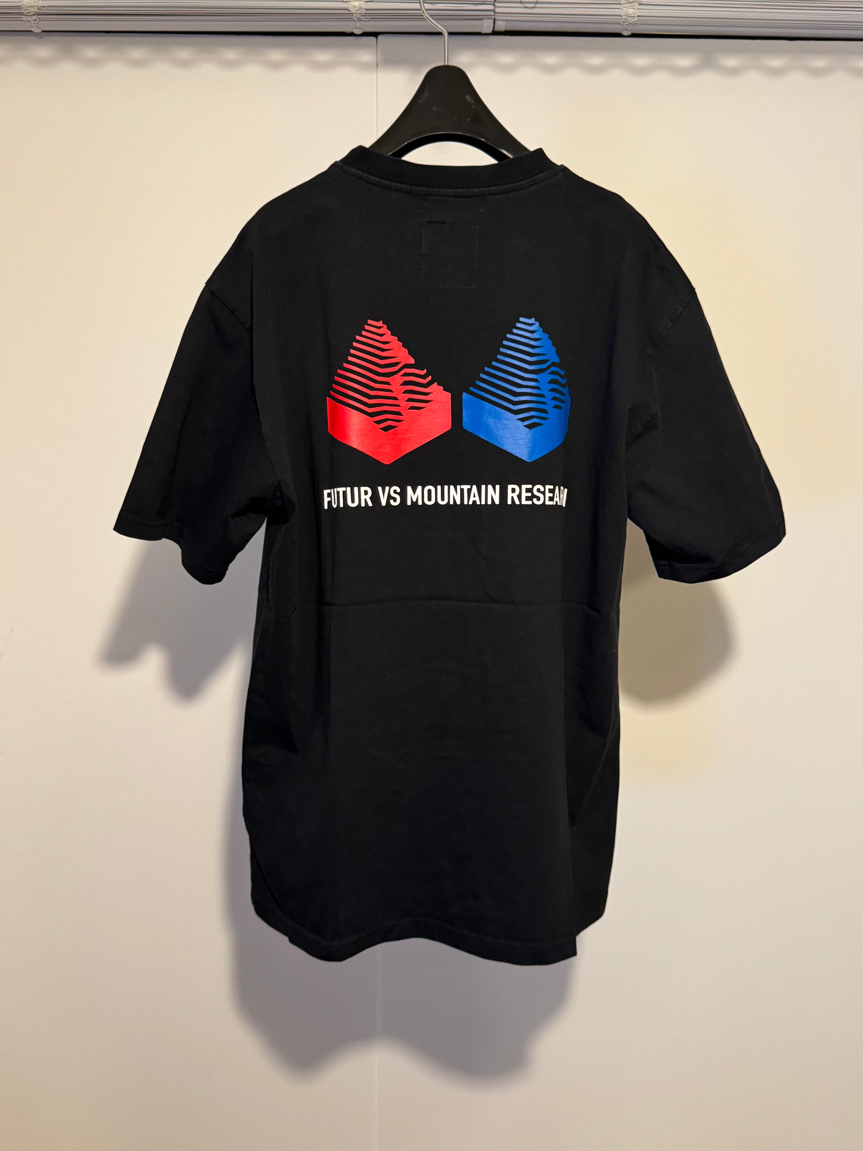 FUTUR Panelled T-shirt L Black