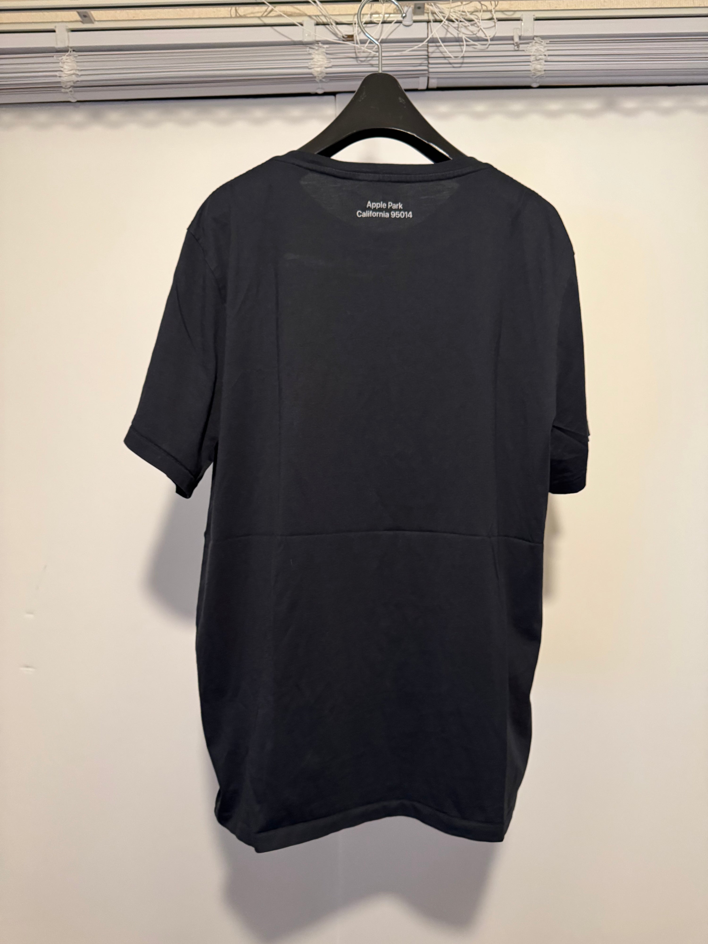 Apple Park Rainbow Ring Graphic T-Shirt L Black