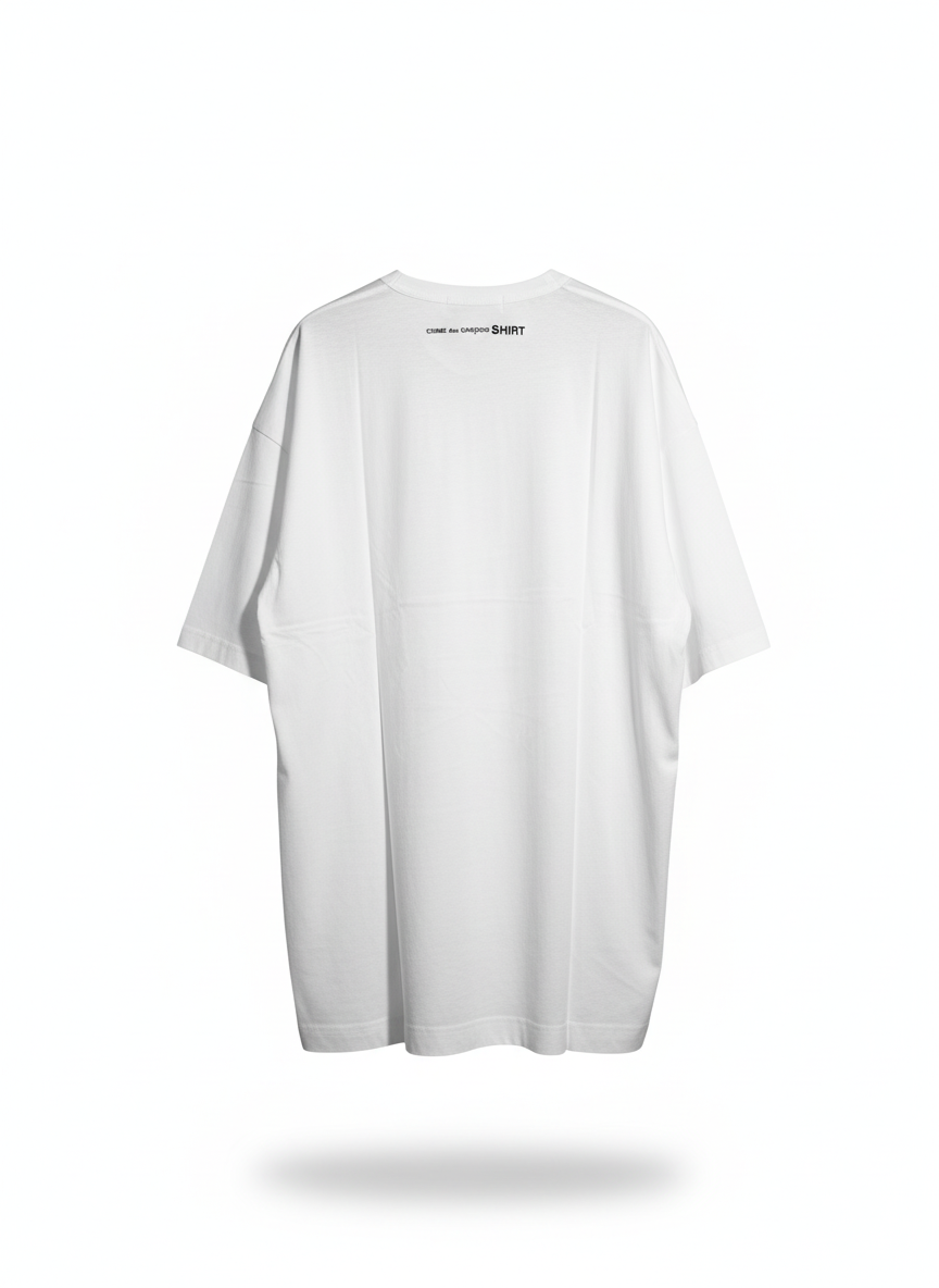 COMME des GARÇONS Oversized Long T-shirt M White