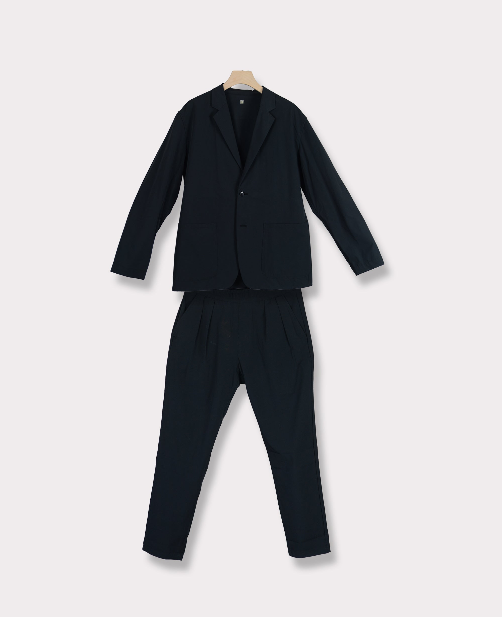 MUJI Labo Relaxed Fit Setup M Navy