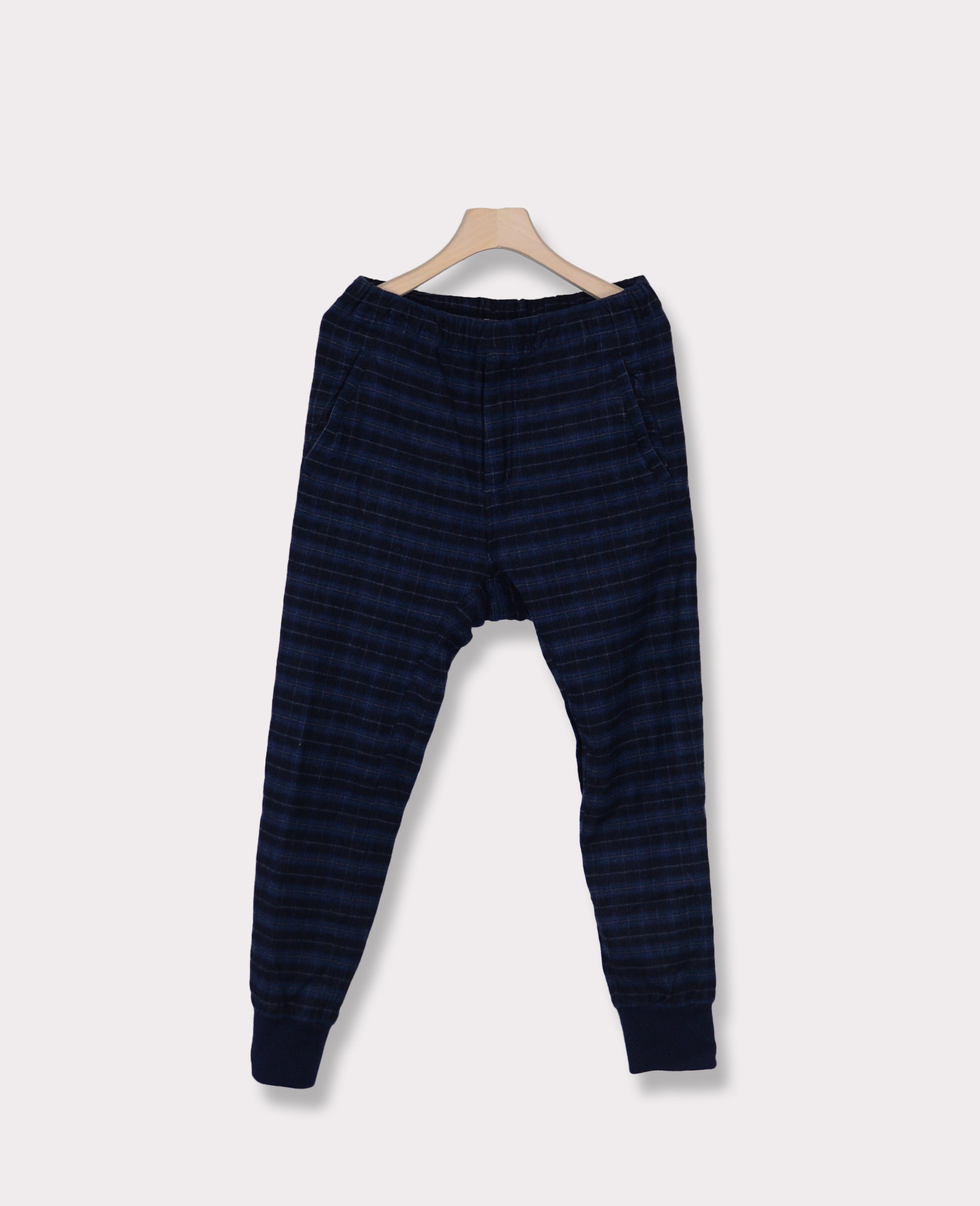 Arts & Science Tartan Check Lounge Pants 46 Navy/Black