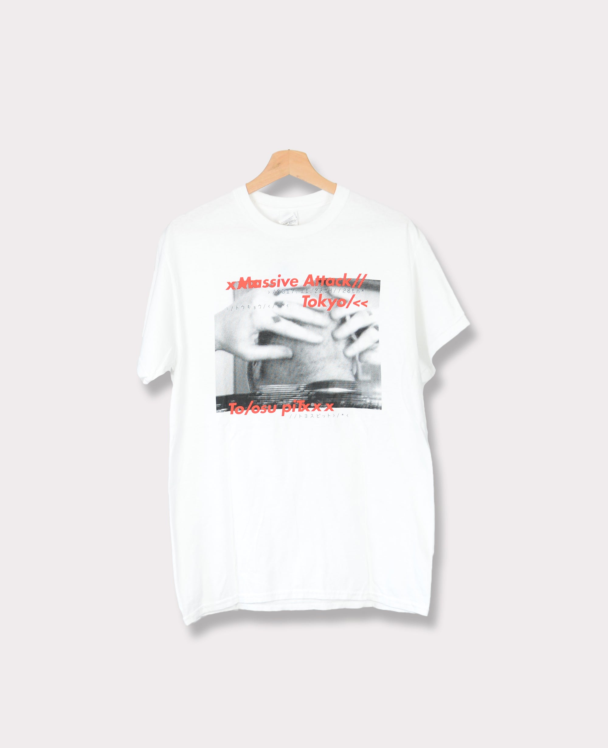 SOPH. x Massive Attack Graphic T-shirt M White