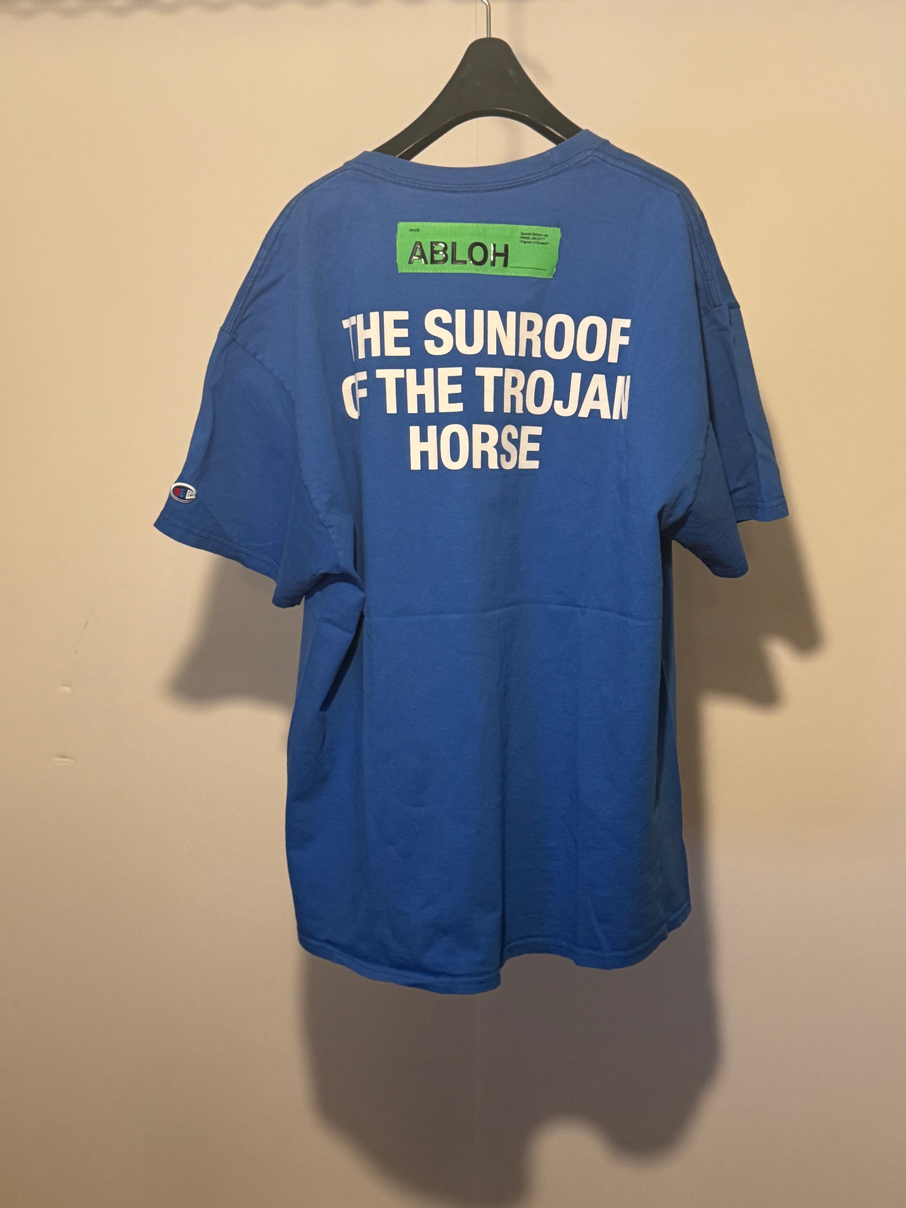 VIGIL ABLOH Figures of Speech T-Shirt XL Royal Blue