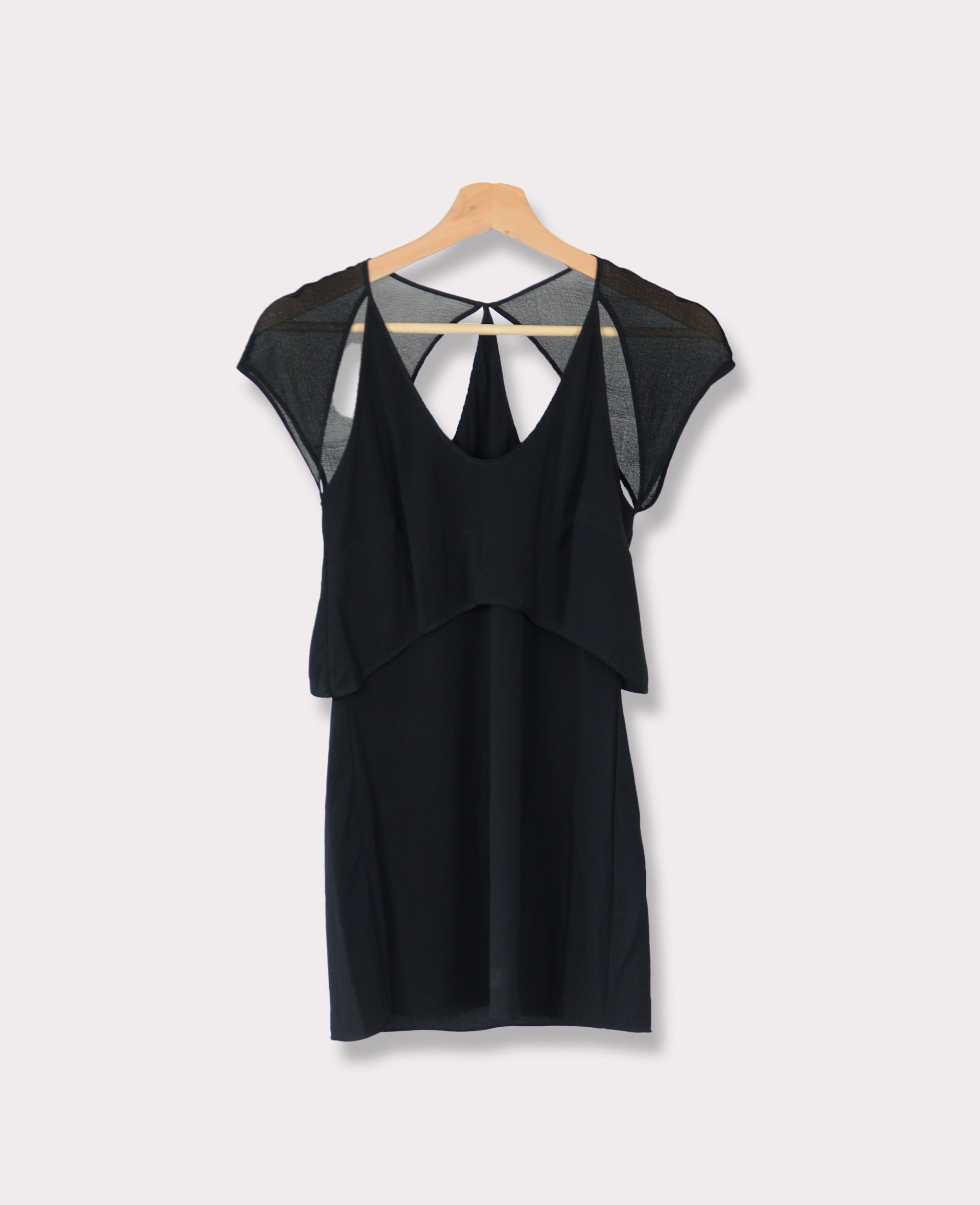 alexanderwang Asymmetric Cut-out Long Tunic XS Black