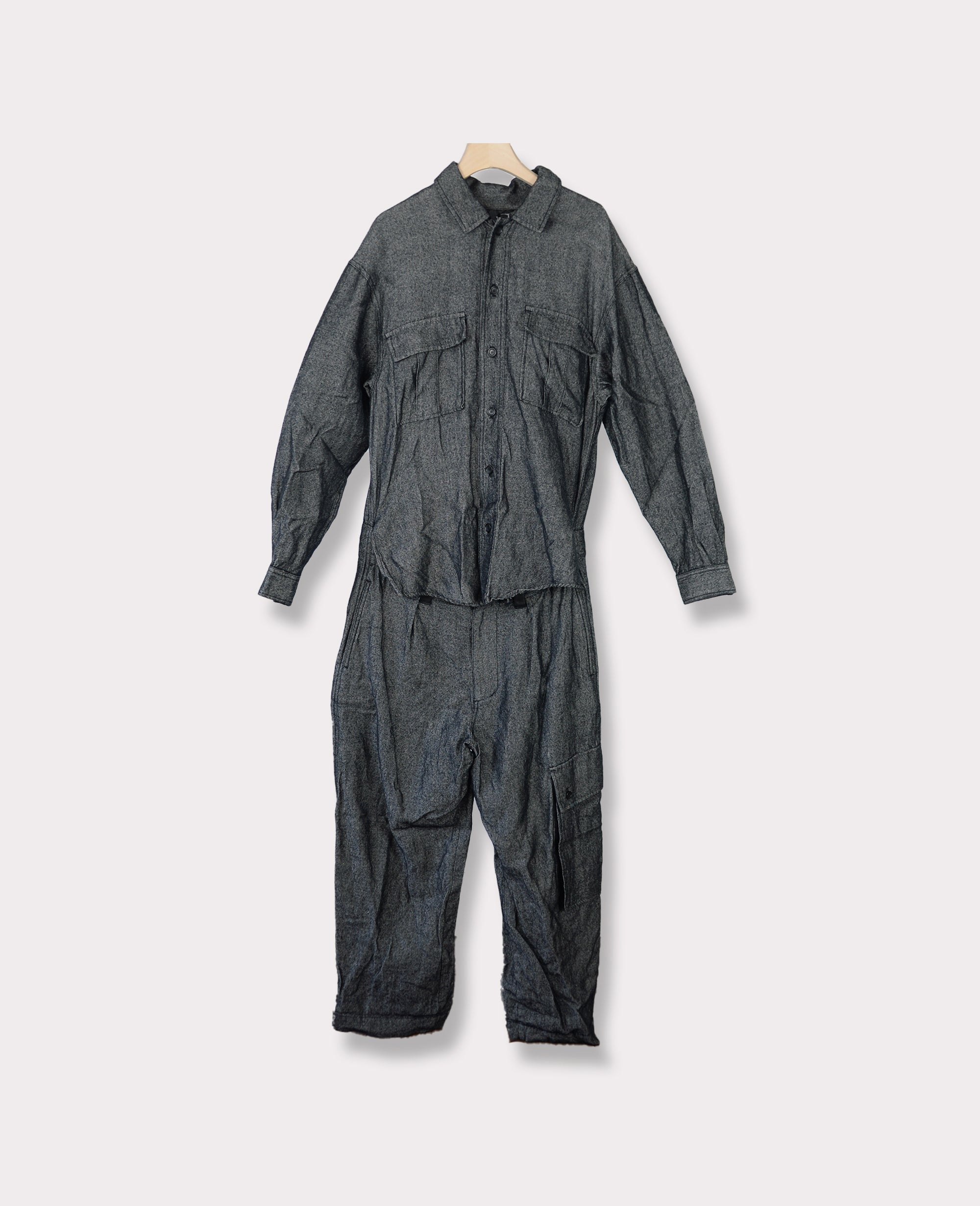 MIOSMOKEY Cargo Pocket Setup F Charcoal Gray