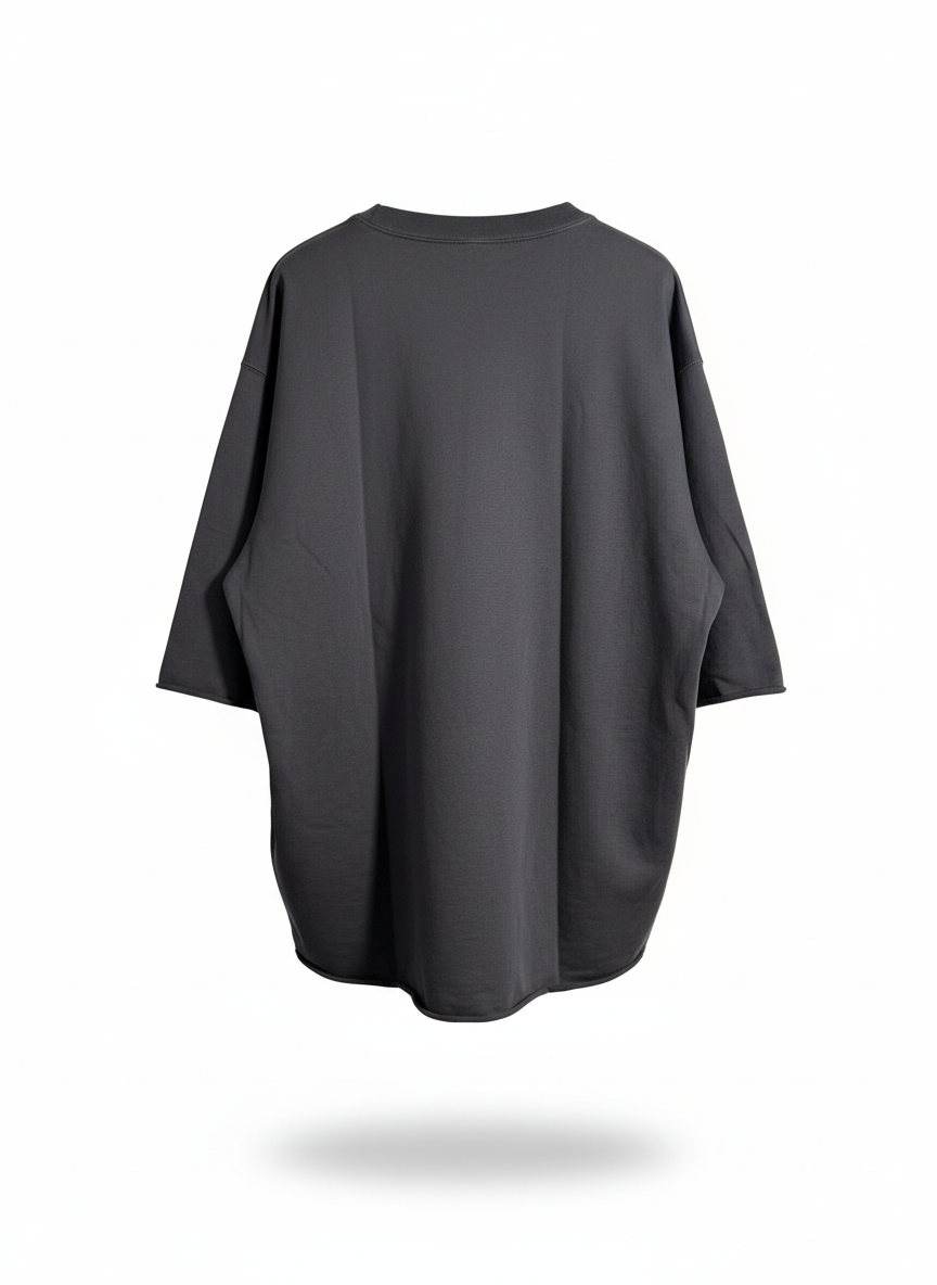 AURALEE Sweat T-shirt 1 Charcoal Gray