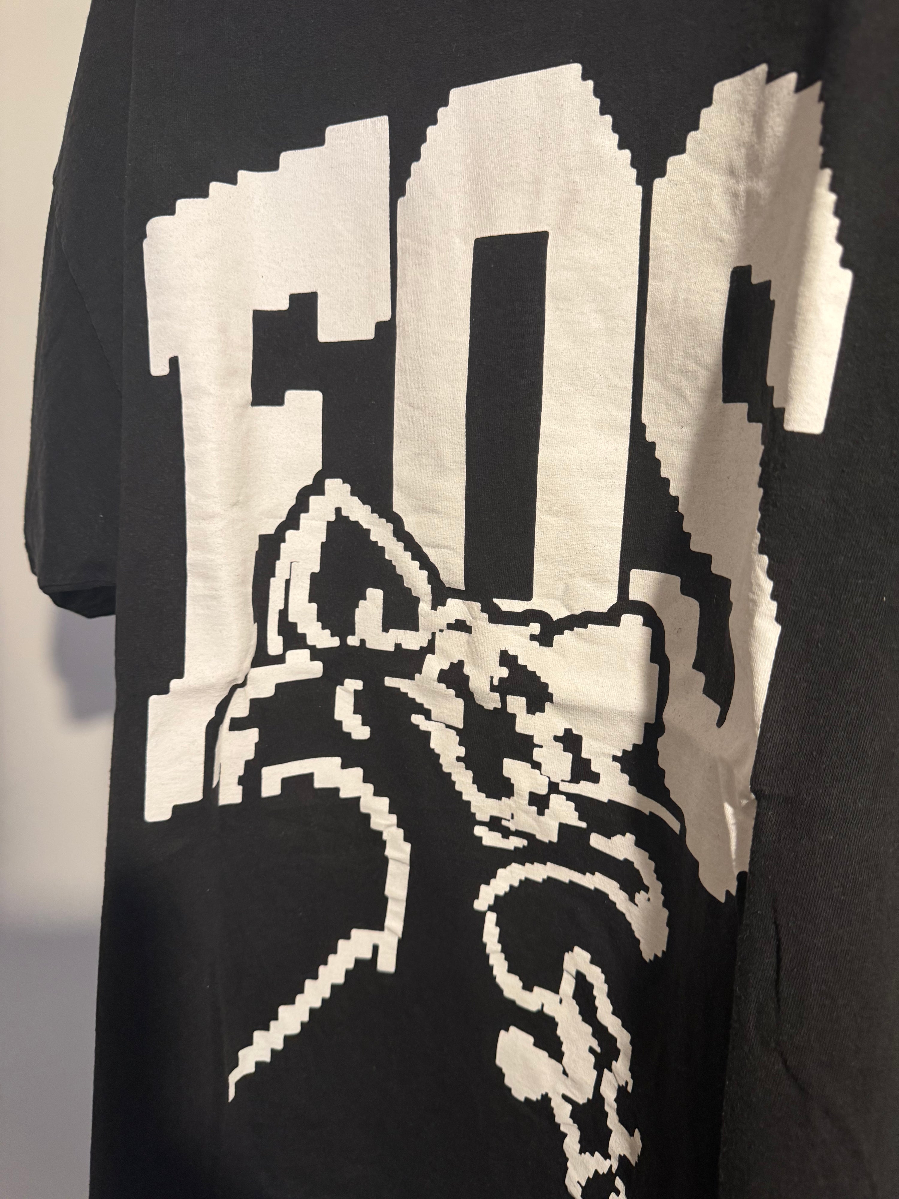 VIGIL ABLOH x Champion Pixel Graphic T-Shirt XL Black