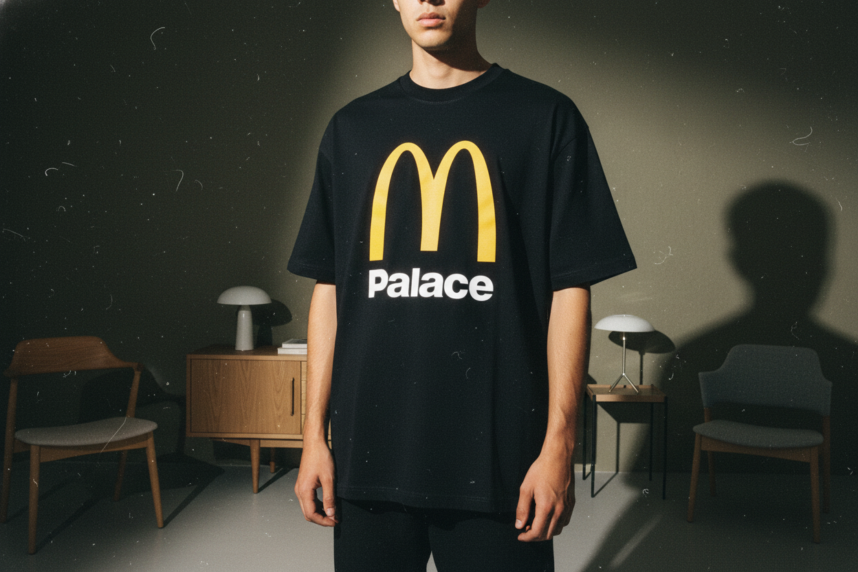 PALACE x McDonald's T-Shirt XL Black