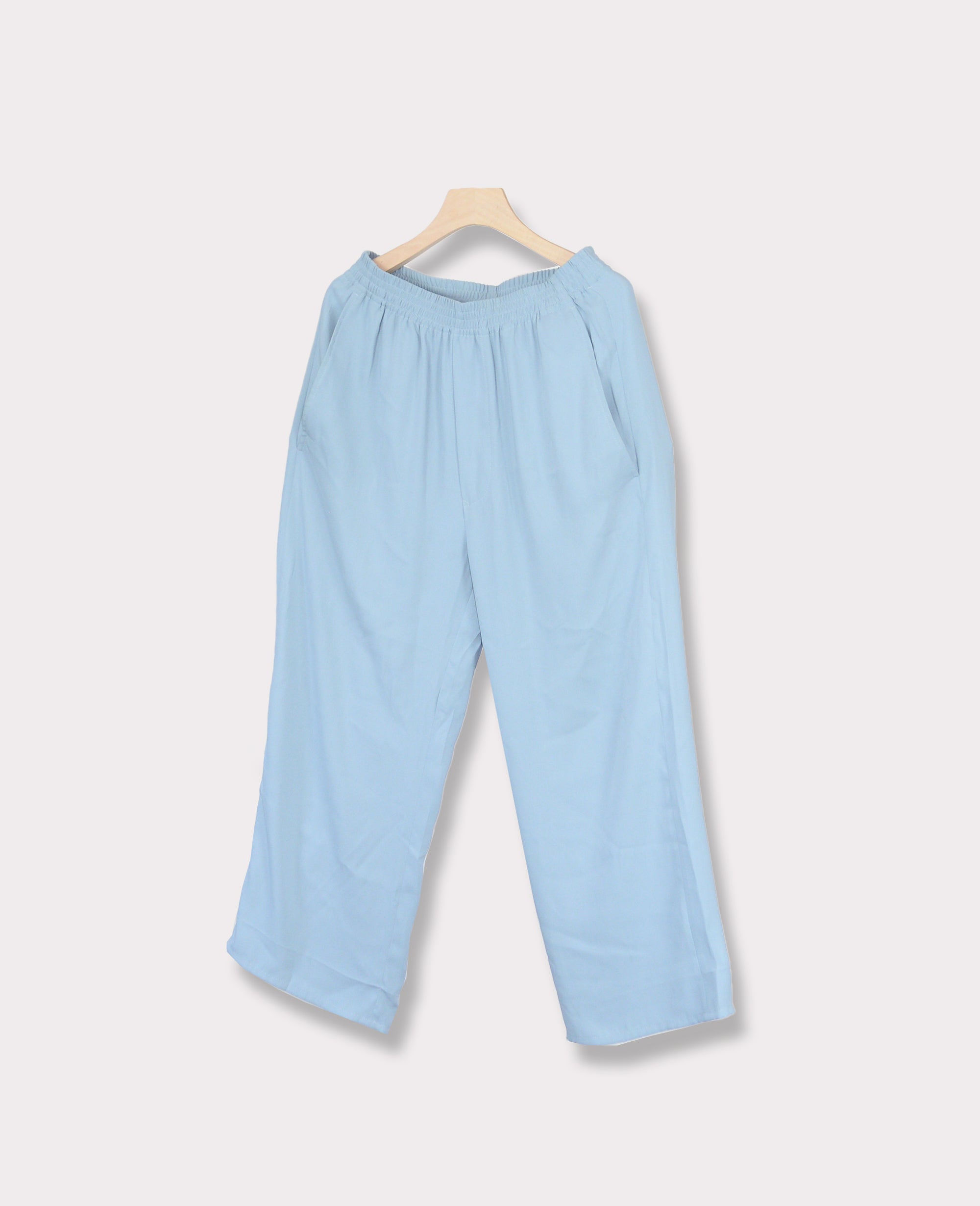 MM6 Maison Margiela Wide Leg Pants 40 Pale Blue