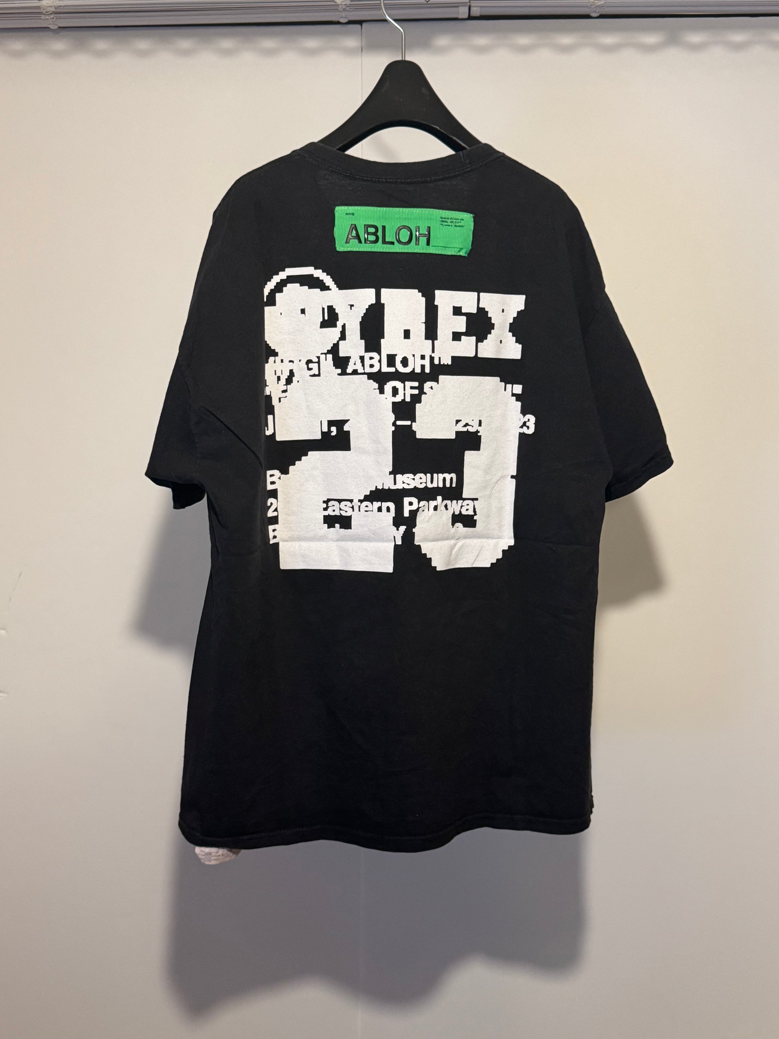 VIGIL ABLOH x Champion Pixel Graphic T-Shirt XL Black