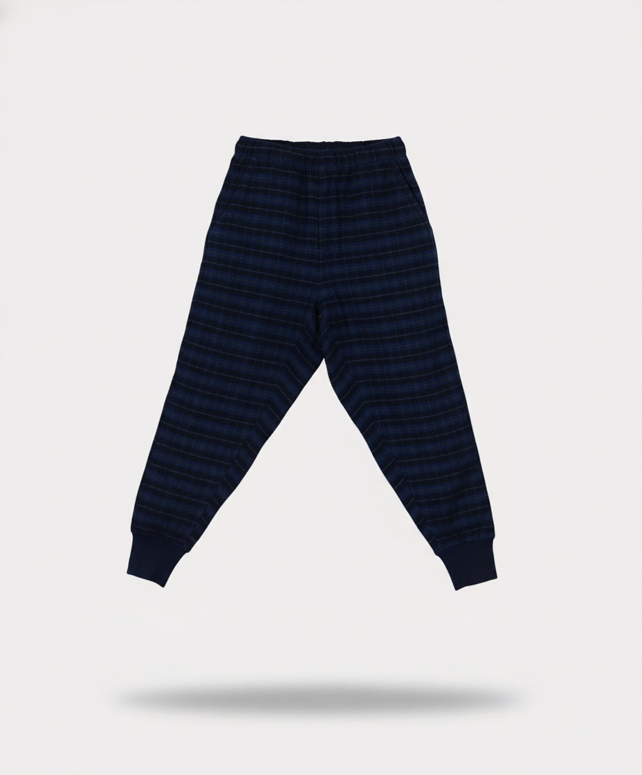 Arts & Science Tartan Check Lounge Pants 46 Navy/Black